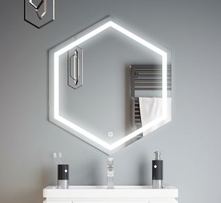 Зеркало с подсветкой Corozo Теор 70см SD-00000922